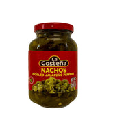 La Costena Nachos Pickled Jalapeno Peppers210g